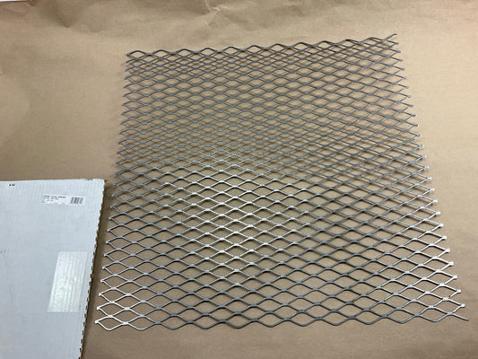 Forney 49611 - 24'' X 24'' - 13 Gauge Steel Expanded Metal - 3/4'' O/C Spacing