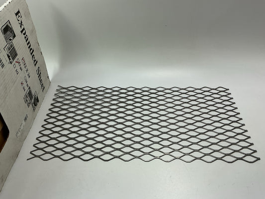 Forney 49612 - 12'' X 24'' - 13 Gauge Steel Expanded Metal - 3/4'' O/C Spacing