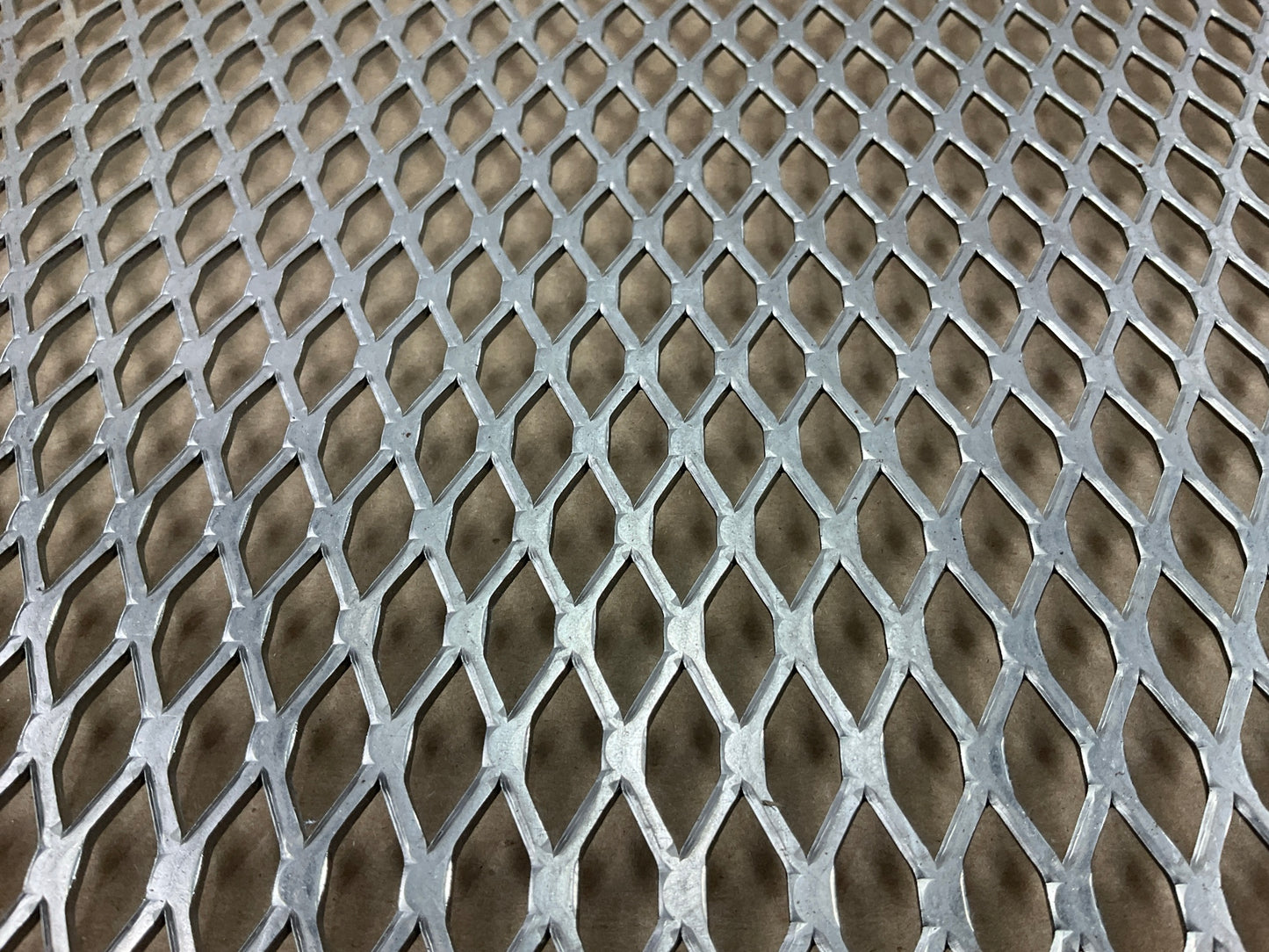 Forney 49614 - 24'' X 24'' - 13 Gauge Steel Expanded Metal - 1/2'' O/C Spacing