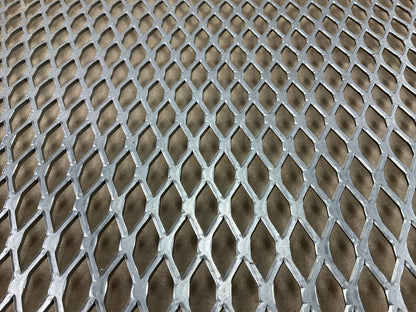 Forney 49614 - 24'' X 24'' - 13 Gauge Steel Expanded Metal - 1/2'' O/C Spacing