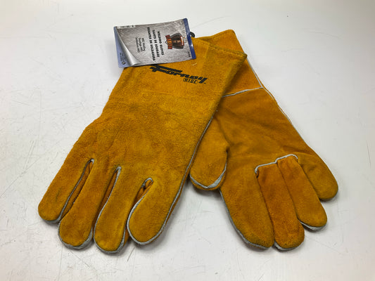 Forney 55206 Welding Gloves, Large, Brown Leather