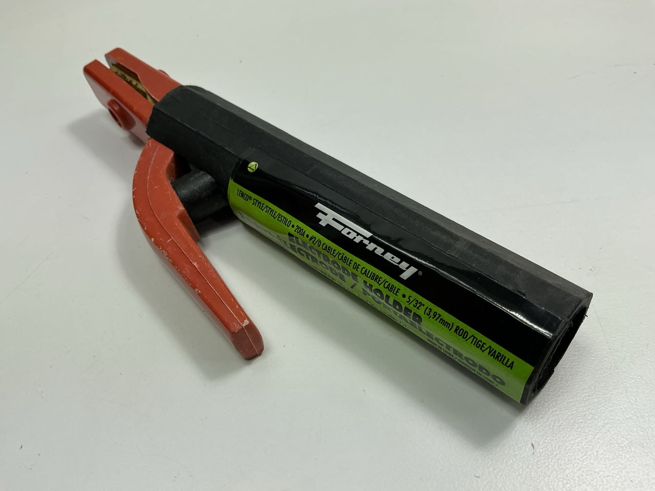 Forney 56000 Welding Electrode Holder, 200-Amp,  5/32 In Max Electrode # 2 Cable