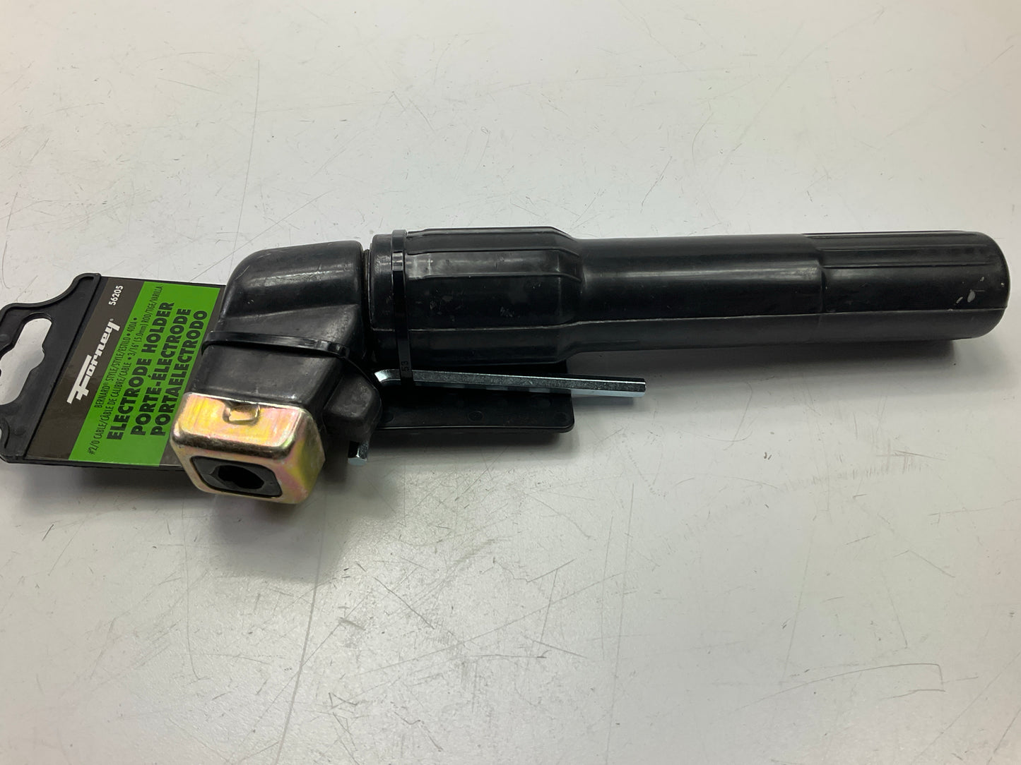 Forney 56205 Screw-type 8.5'' Electrode Holder, 400 AMP, Up To #2 Cable, 3/16 Rod