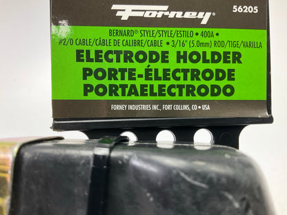 Forney 56205 Screw-type 8.5'' Electrode Holder, 400 AMP, Up To #2 Cable, 3/16 Rod