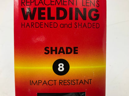 Forney 57008 Welding Helmet Lens Hardened Shade #8 2''×4-1/4''