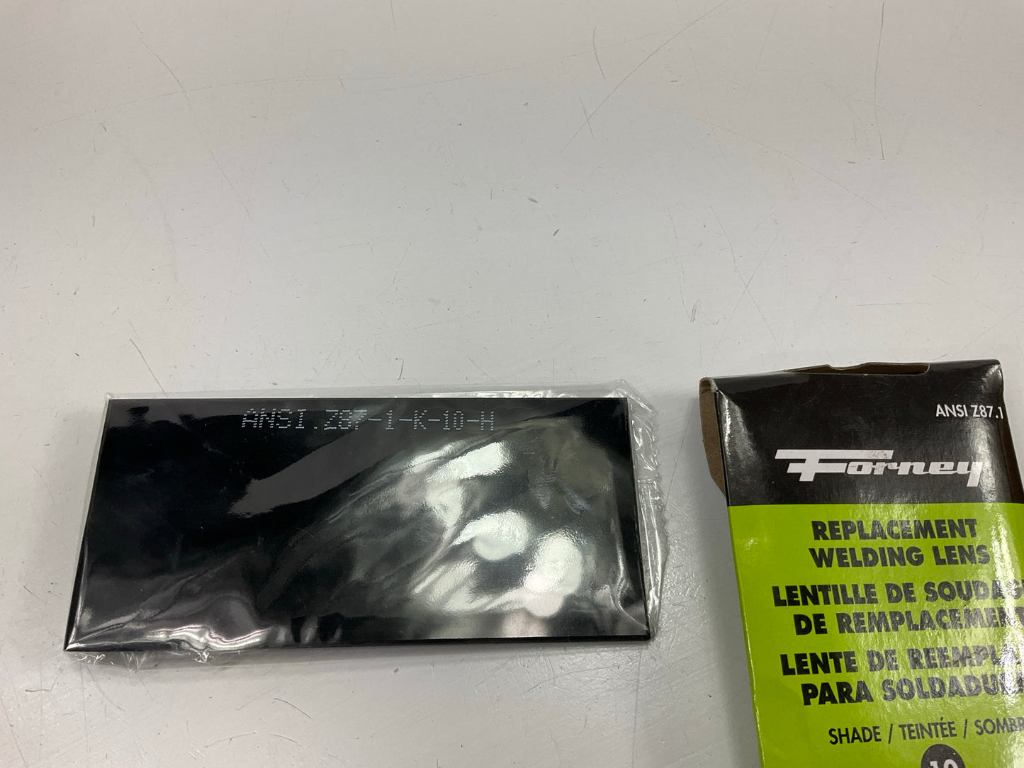 Forney 57010 - Welding Lens Replacements, Shade 10 - 4-1/4'' W X 2'' L