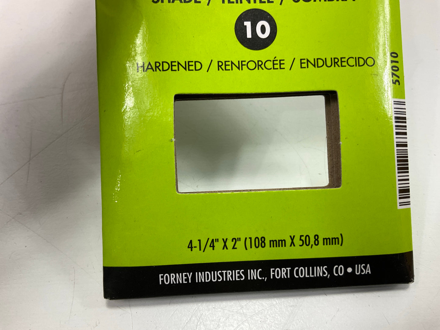 Forney 57010 - Welding Lens Replacements, Shade 10 - 4-1/4'' W X 2'' L