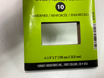 Forney 57010 - Welding Lens Replacements, Shade 10 - 4-1/4'' W X 2'' L