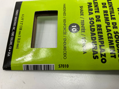 Forney 57010 - Welding Lens Replacements, Shade 10 - 4-1/4'' W X 2'' L