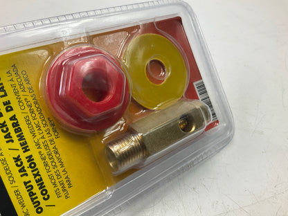 Forney 57511 Output Jack With Washer And Red Knob For #1/0 - #4 Welding Cable