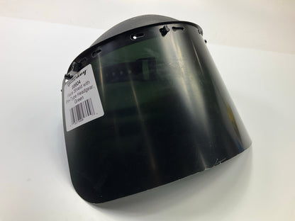 Forney 58604 Face Shield With Pin-Type Headgear, Green
