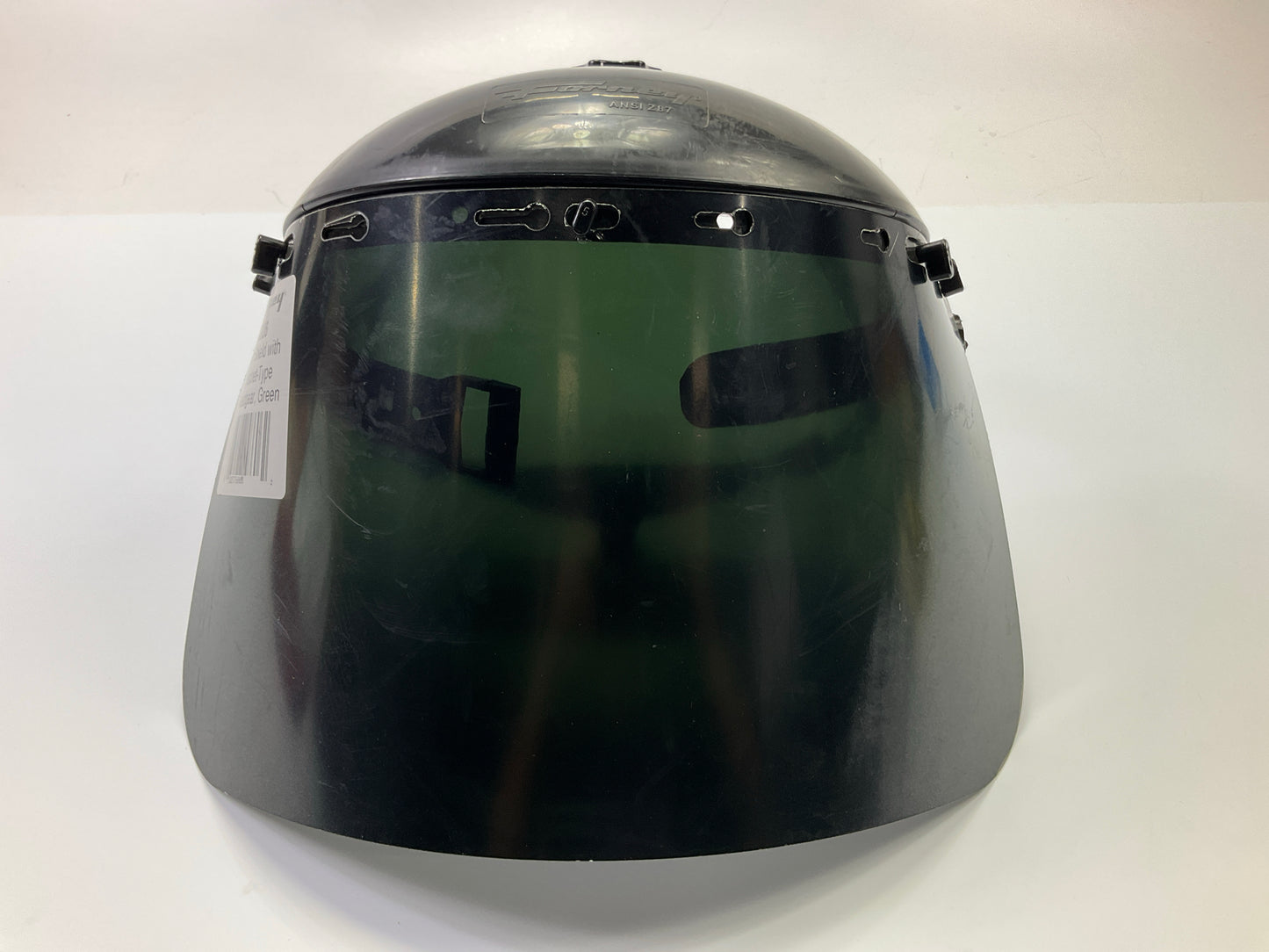 Forney 58606 Face Shield With Ratchet-Type Headgear, Green