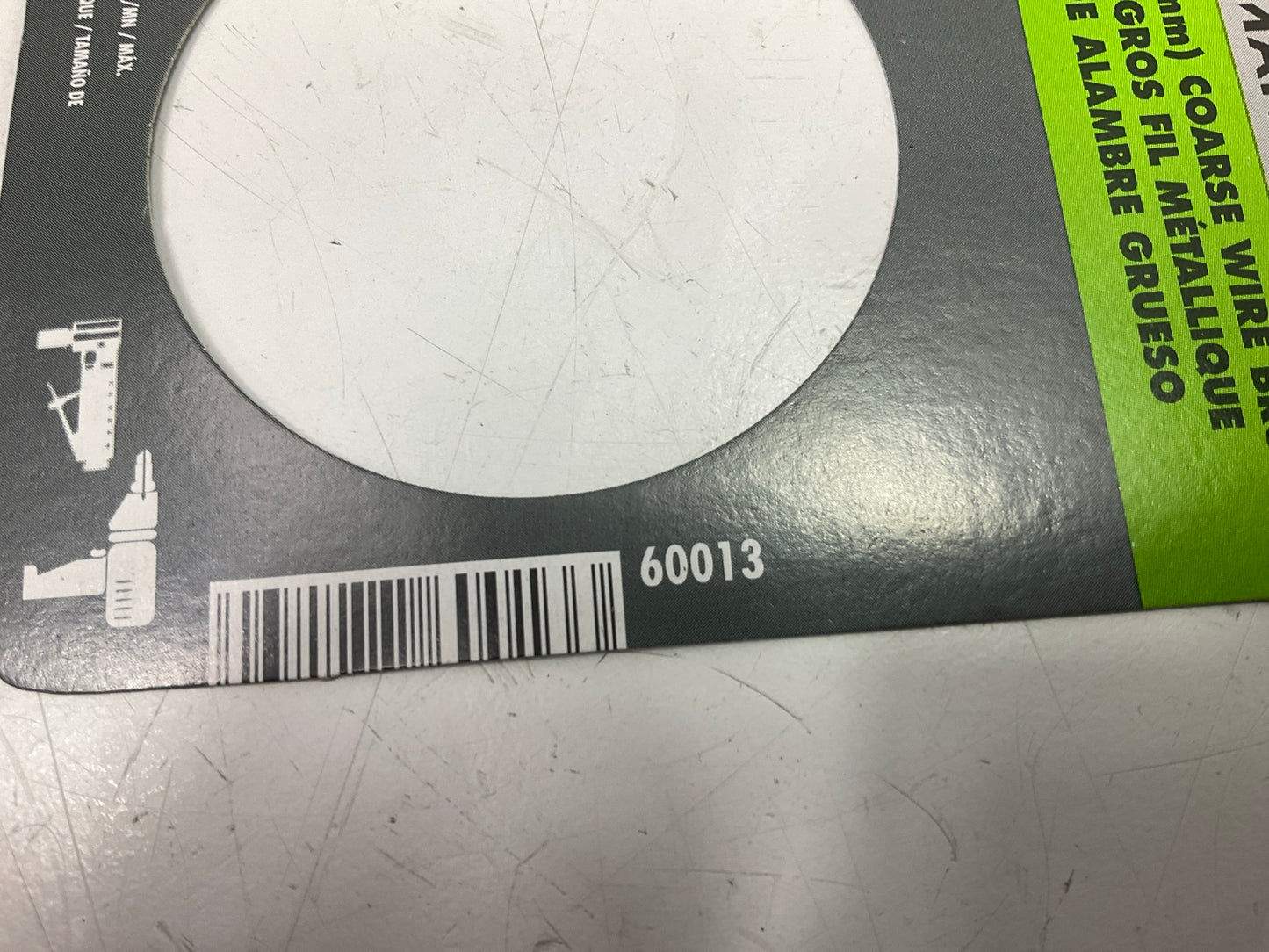 Forney 60013 Command PRO Wire Wheel, Crimped, 1-1/2 In X .014 In X 1/4 In Shank