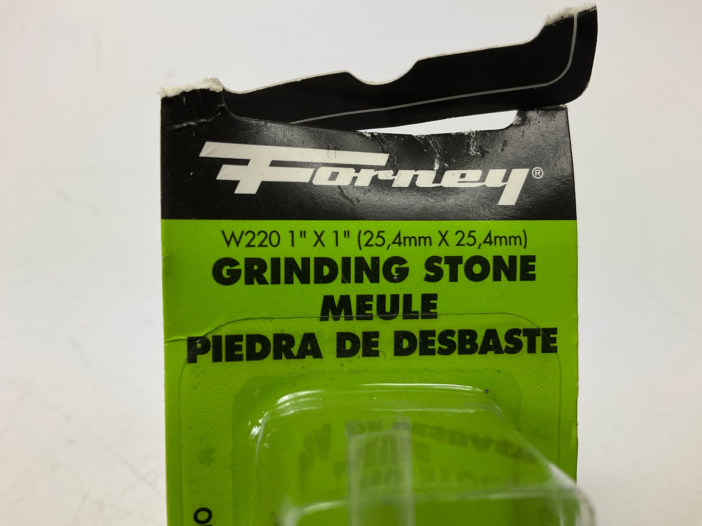 Forney 60036 Cylindrical Grinding Stone, 1'' X 1'', Aluminum Oxide 60 Grit, 1/4''