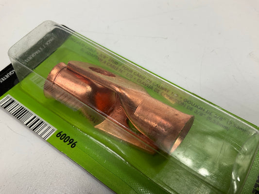 Forney 60096 - 3/8'' Stud Copper Battery Terminal For Cable #1/0 - Pack Of 2