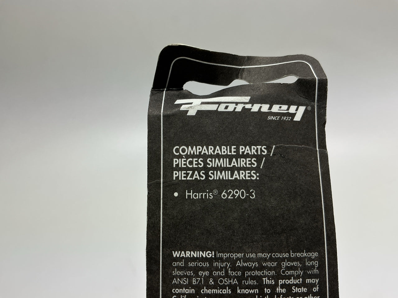 Forney 60430 Harris Style Oxy-Acetylene Cutting Tip, Size #3 (6290-3)