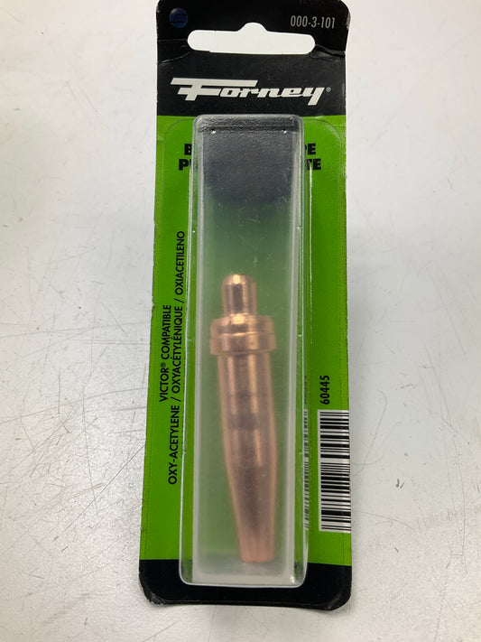 Forney 60445 Medium Duty Acetylene Cutting Tip, Size # 000 - Victor Compatible