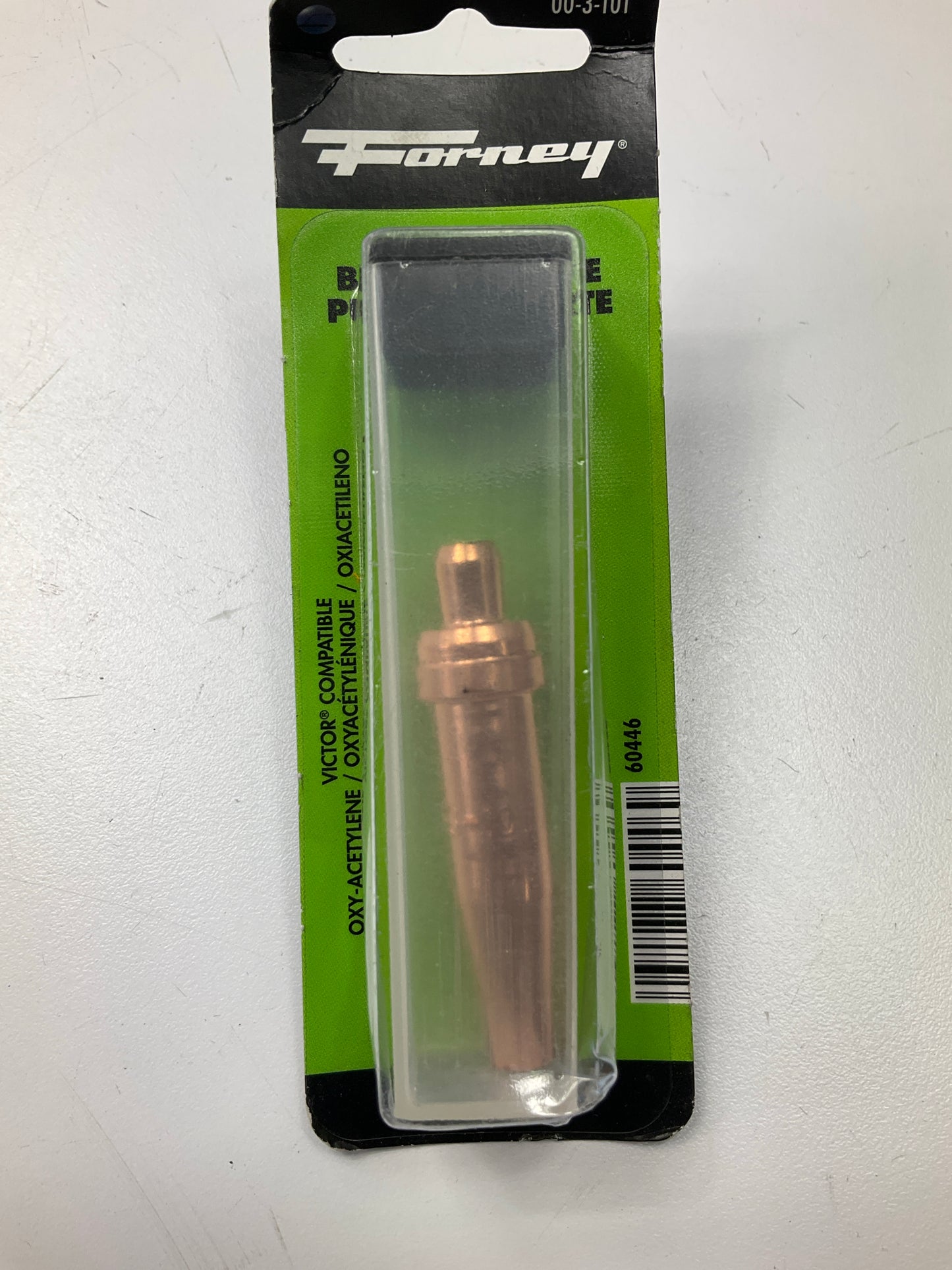 Forney 60446 Medium Duty Acetylene Cutting Tip, Size # 00 - Victor Compatible