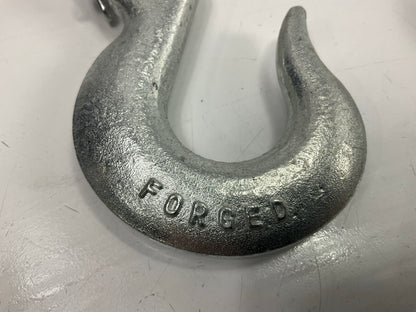 (10) Forney 61050 1/4'' Clevis Slip Hook - 1,950 Lbs, Drop Forged And Galvanized