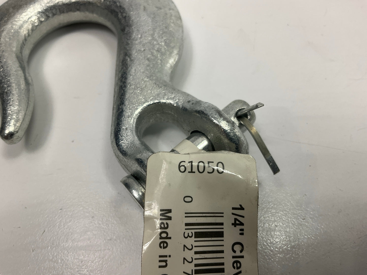 (10) Forney 61050 1/4'' Clevis Slip Hook - 1,950 Lbs, Drop Forged And Galvanized