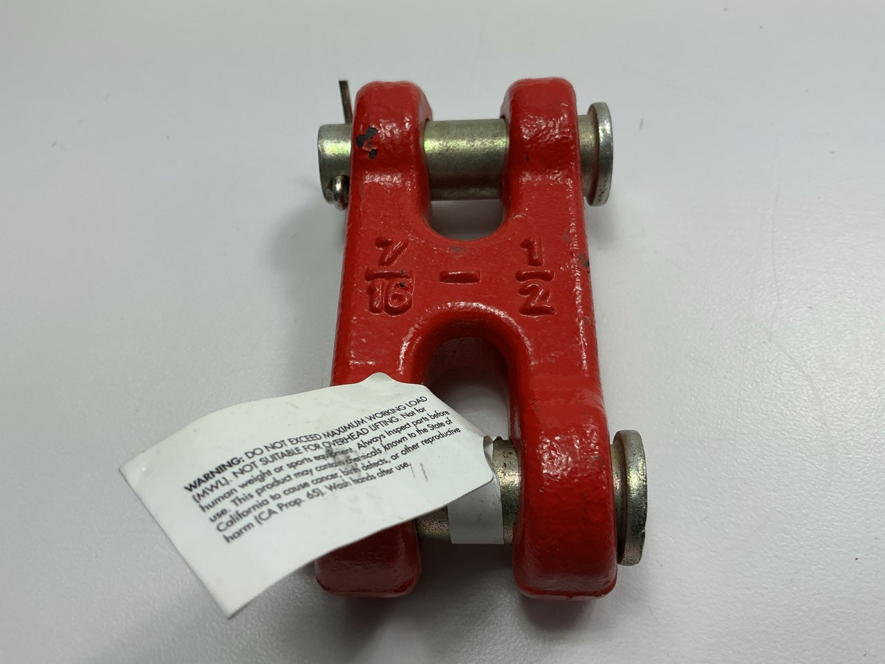 Forney 61132, Twin Clevis Link, 7/16 In-1/2 In