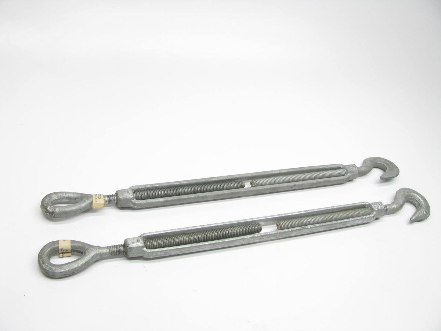 Forney  61325 - 1500 Lb 1/2'' X 12' Galvanized Hook & Eye Turnbuckle