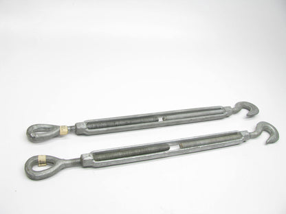 Forney  61325 - 1500 Lb 1/2'' X 12' Galvanized Hook & Eye Turnbuckle