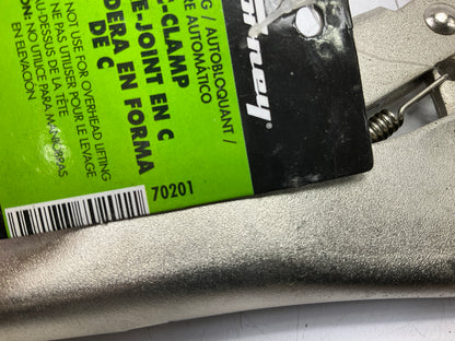 Forney 70201 C-Clamp Deluxe Vise Grip, Locking, 3-3/4'' Opening X 10-1/2'' Long