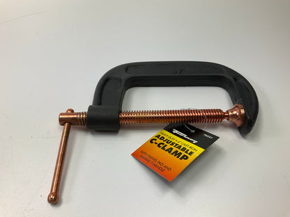Forney 70227 Heavy Duty 4'' Cast Iron Adjustable C-clamp
