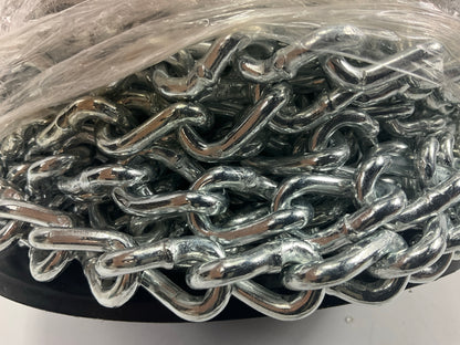 Forney 70426 Twist Link Machine Chain, Zinc-Plated, Number 2/0 X 100ft