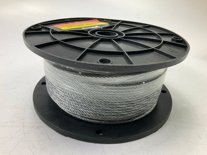 Forney 70446 Galvanized Wire Rope, Aircraft Cable, 1/8 In X 500ft