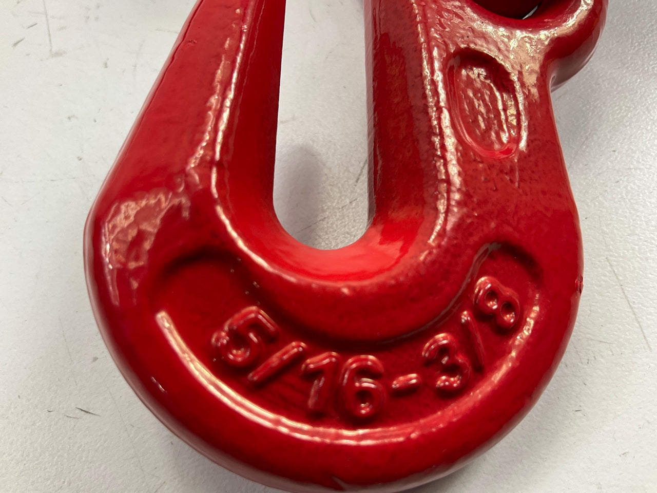 Forney 70467 Ratchet Chain Binder 5/16'' To 3/8'' Red 5400 Lbs Working Load