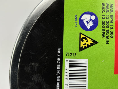 (10) Forney 71217 - Aluminum Grinding Cut-Off Wheel, 4-1/2'' X 1/16'' Type 1