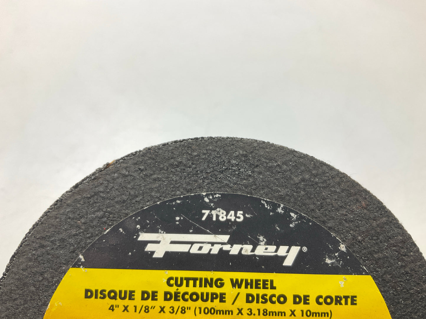 (20) Forney 71845 4''x1/8'' Cut-Off Wheels 3/8-Inch Arbor, Metal Type 1, A36T-BF