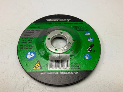 Forney 71886 Grinding Wheel Disc, 4-1/2'', 7/8'' Arbor, 1/4'' Thick
