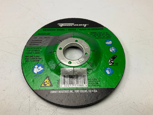 Forney 71886 Grinding Wheel Disc, 4-1/2'', 7/8'' Arbor, 1/4'' Thick