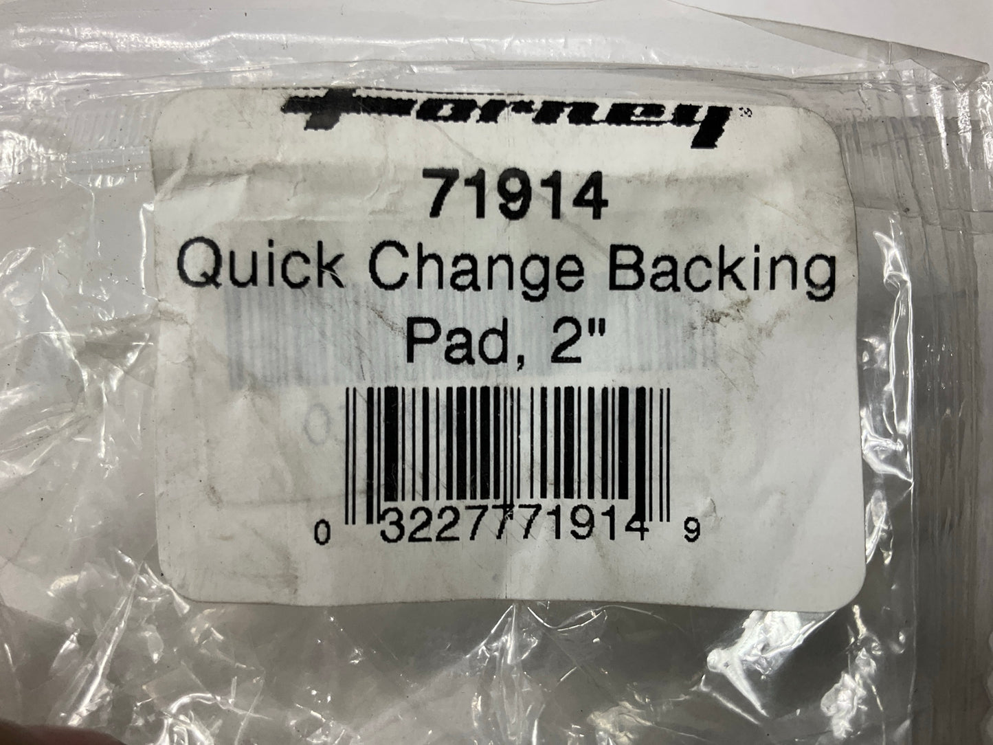 Forney 71914 2'' Quick Change Backing Pad