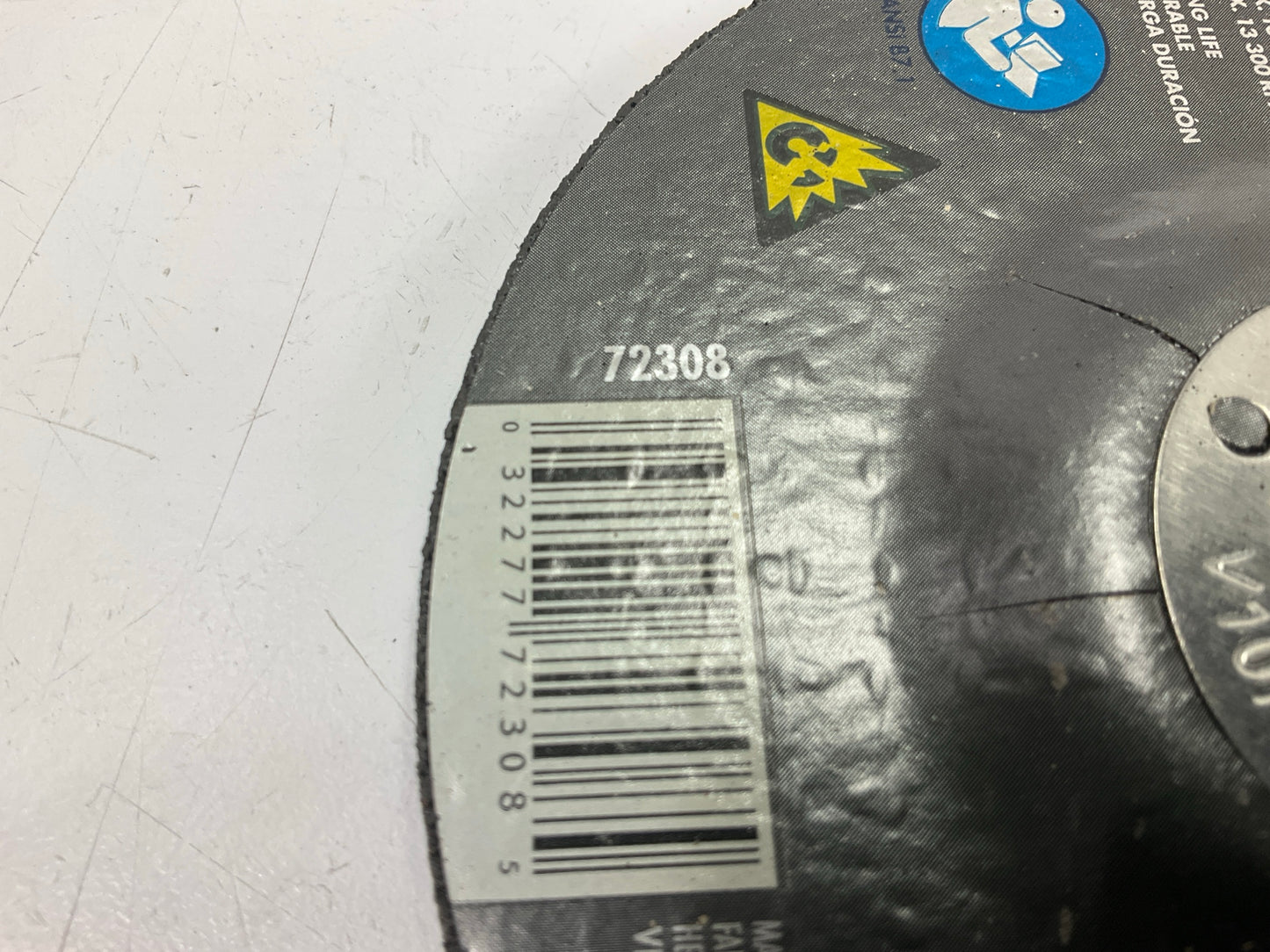 Forney 72308 Grinding Wheel, Metal, Type 27 (Depressed Center), 4-1/2 In X 1/4