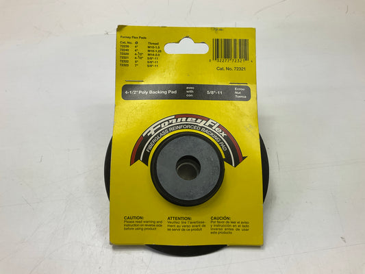 Forney 72321 Backing Pad For Sanding Discs, 4-1/2 In X 5/8 In-11