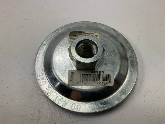 Forney 72324 Back Plate For Type 27 Depressed Center Wheels Without Arbor