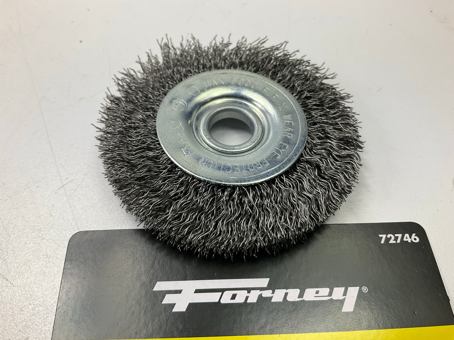 Forney 72746 3'' Coarse Wire Wheel, 1/2'' Arbor Hole