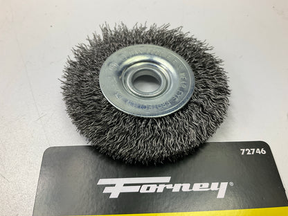 Forney 72746 3'' Coarse Wire Wheel, 1/2'' Arbor Hole