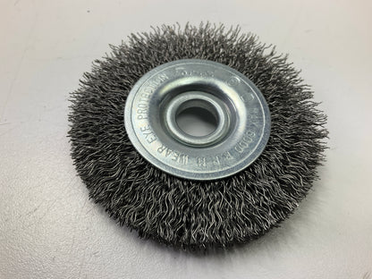 Forney 72746 3'' Coarse Wire Wheel, 1/2'' Arbor Hole