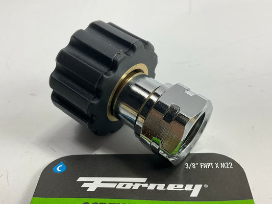 Forney 75108 Screw Coupling, M22F X 3/8 Inch FNPT