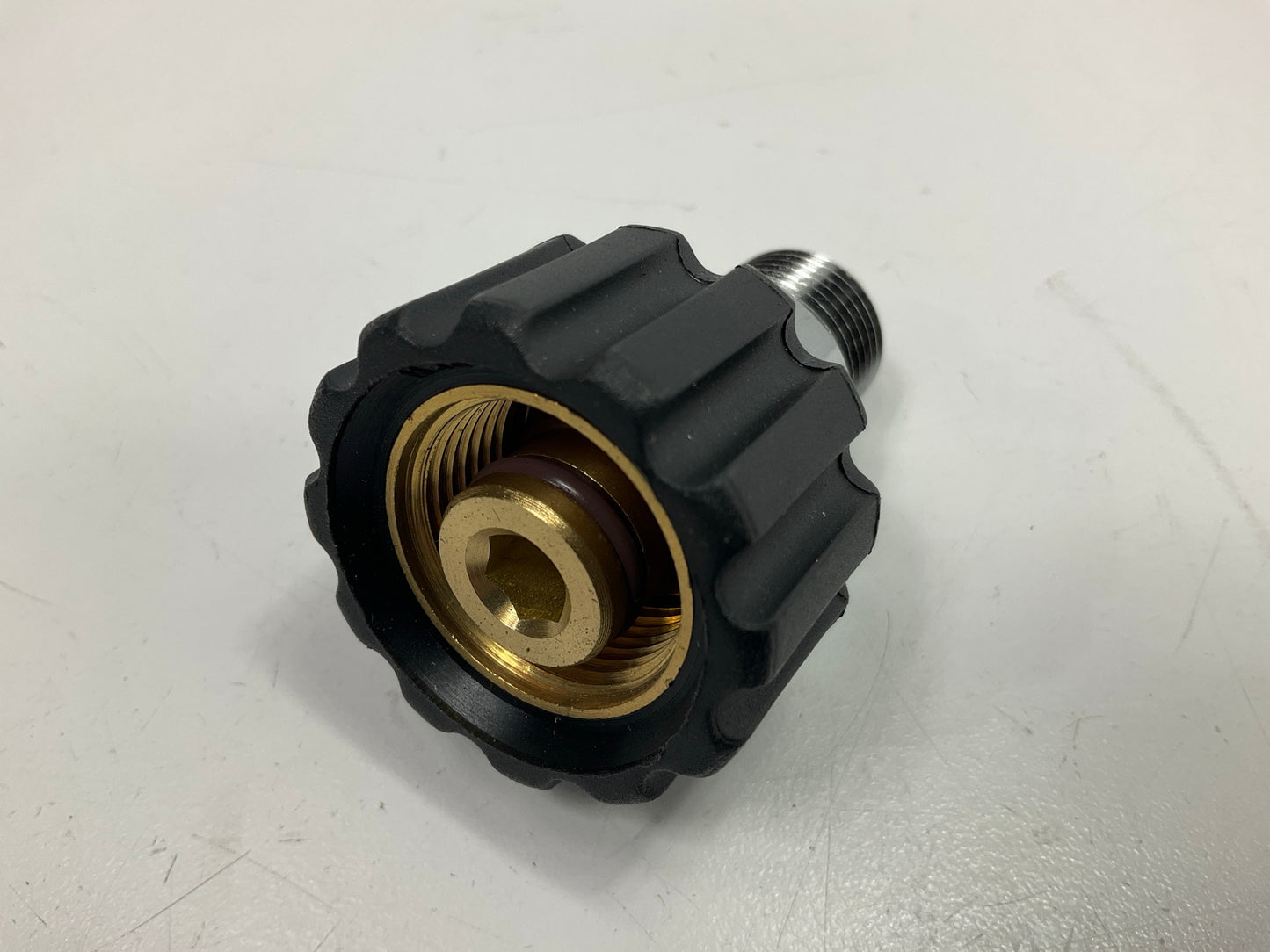 Forney 75109 Screw Coupling, M22F X 3/8 Inch MNPT