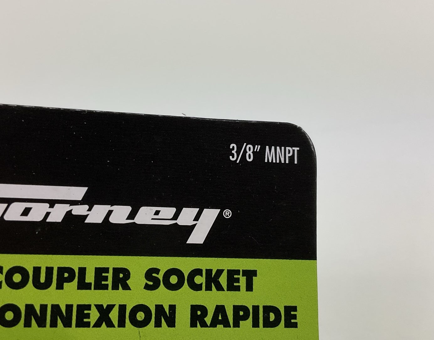Forney 75128 3/8'' Male Quick Coupler Pressure Washer Socket 4200 PSI Coupler