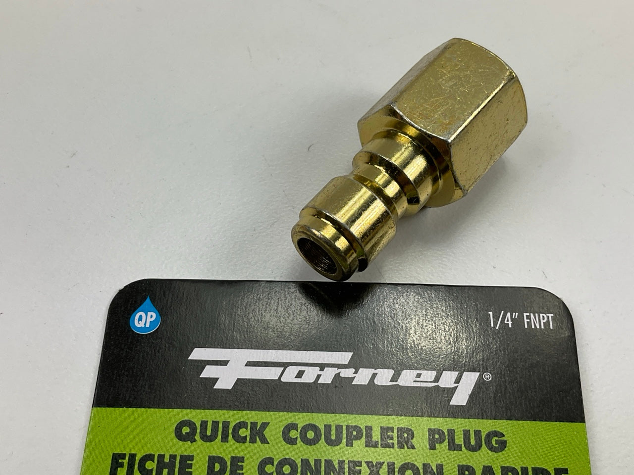 Forney 75135 Quick Connect Coupler, 1/4 Inch FNPT
