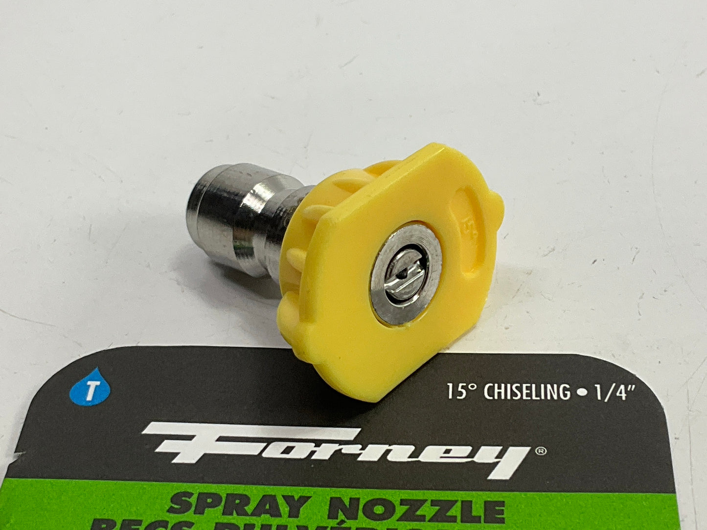 Forney 75153 Chiseling Nozzle, Yellow, 15 Degrees X 4.5 Mm