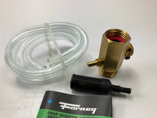 Forney 75196 Pressure Washer Soap Injector With 48'' Hose For 3/4'' Garden Hose