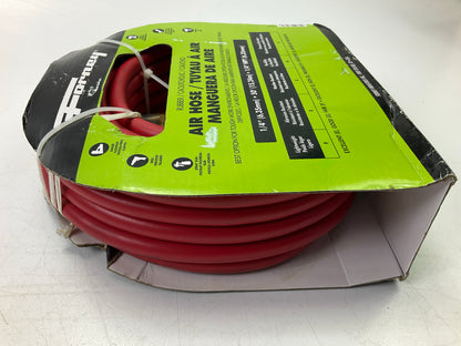Forney 75431 Air Hose, Red Rubber, 1/4 In X 50ft